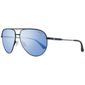 Schwarze Sonnenbrille aus Metall