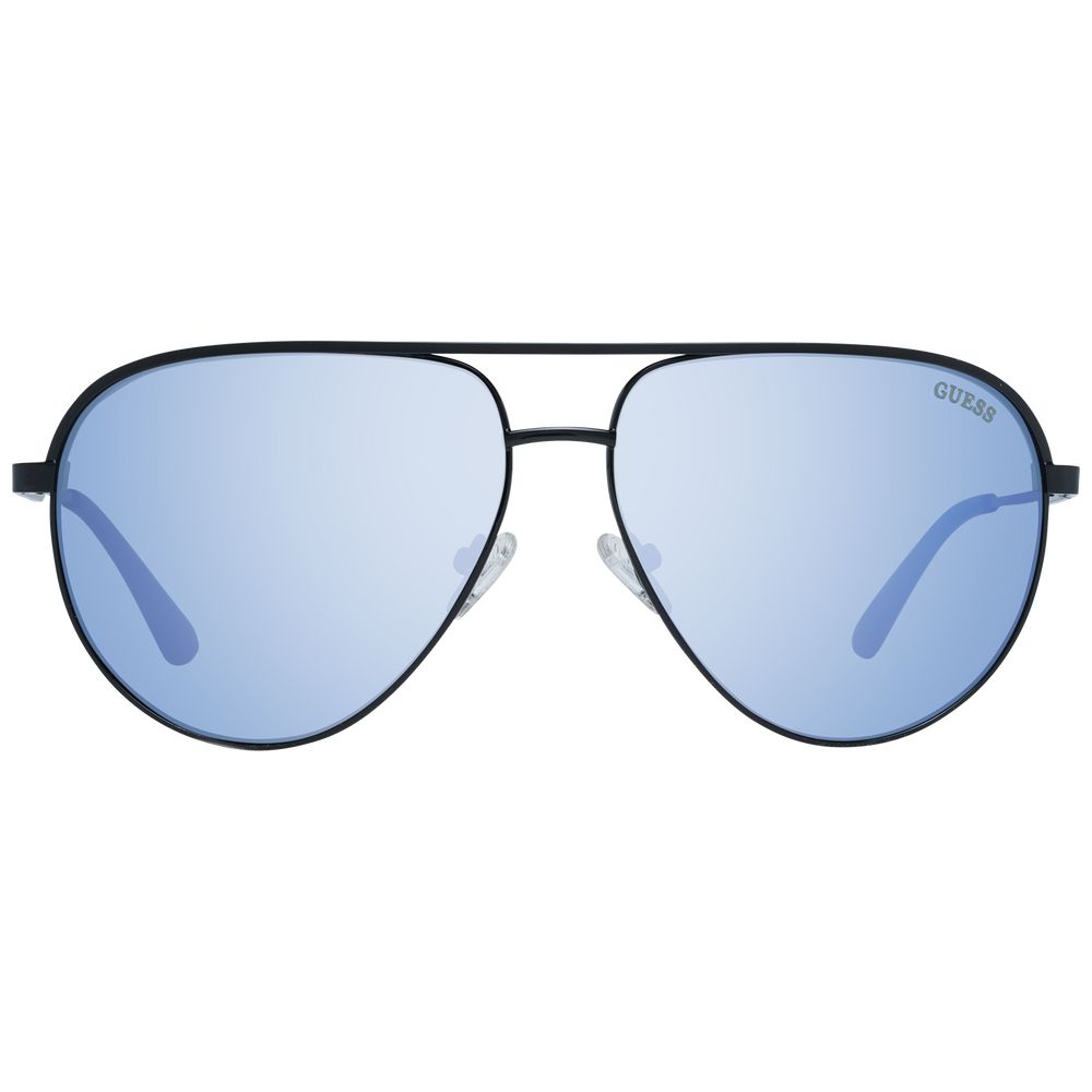 Schwarze Sonnenbrille aus Metall