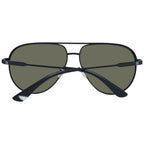 Schwarze Sonnenbrille aus Metall