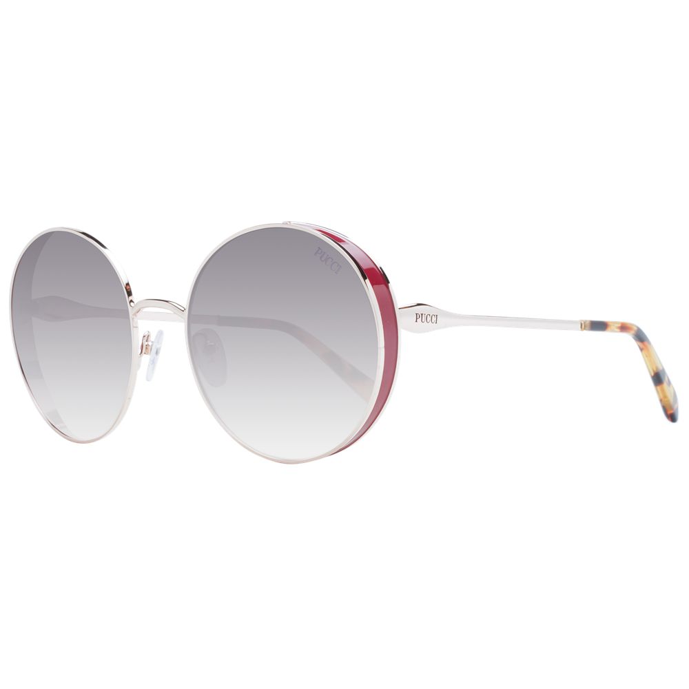 Roségoldfarbene Sonnenbrille aus Metall 1053677 Emilio Pucci