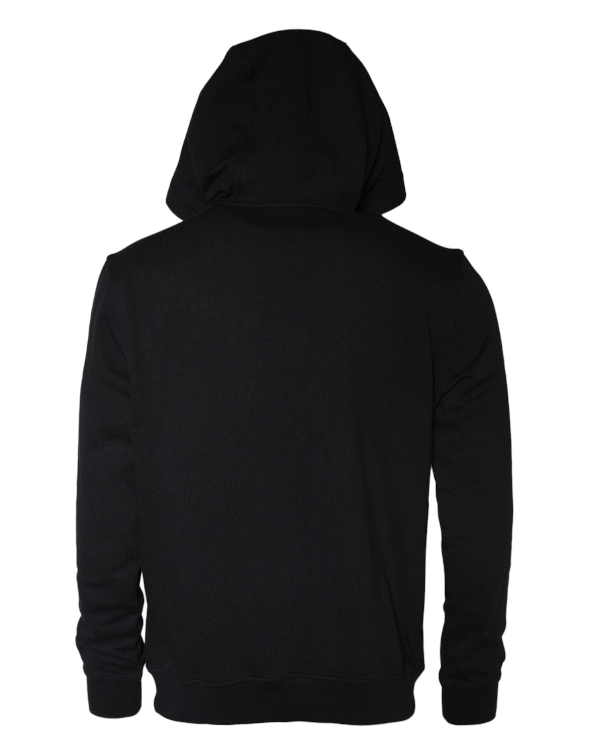 Schwarzer Medusa Druck Baumwolle HoodiePullover Sweatshirt Pullover
