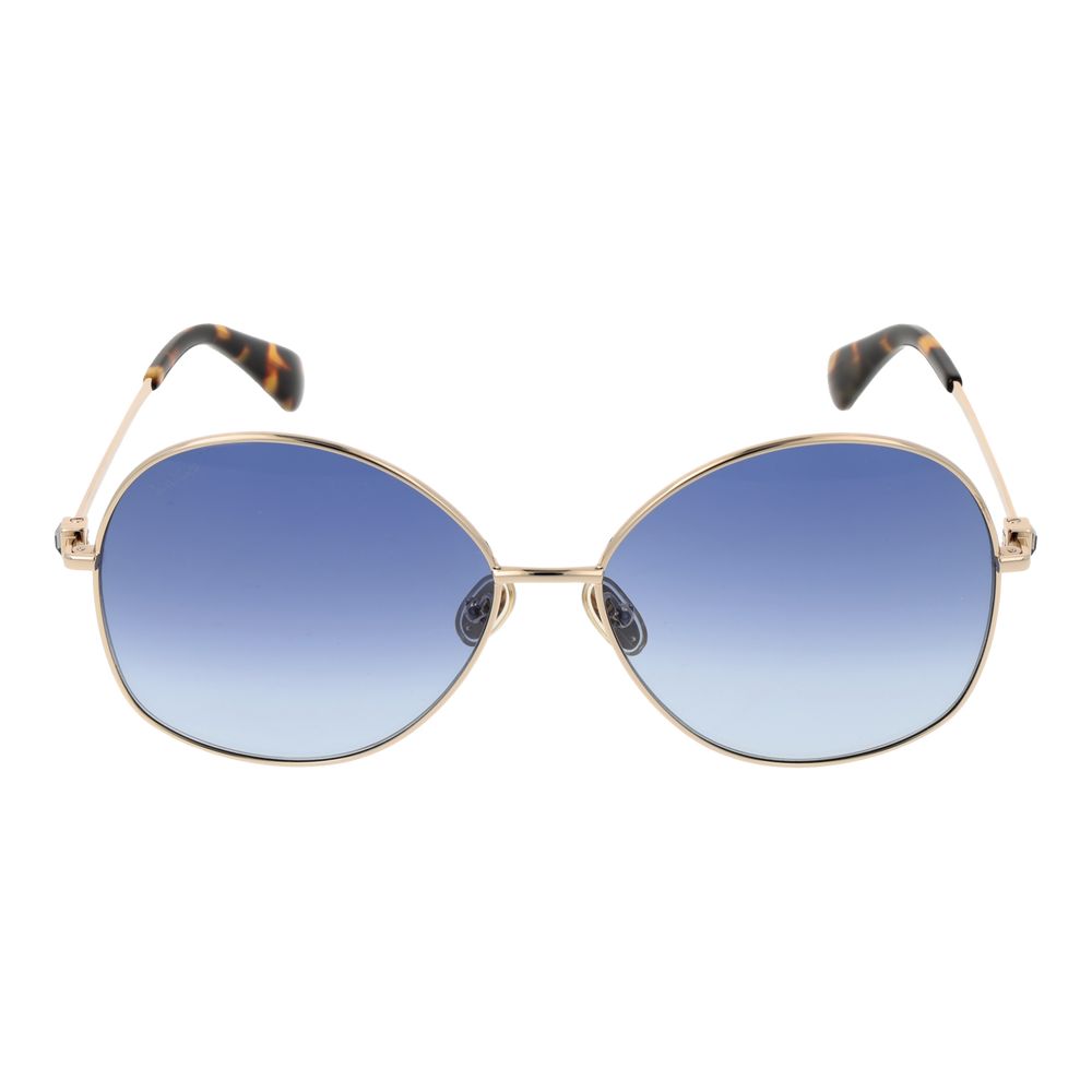 Goldfarbene Sonnenbrille aus Metall 1053764