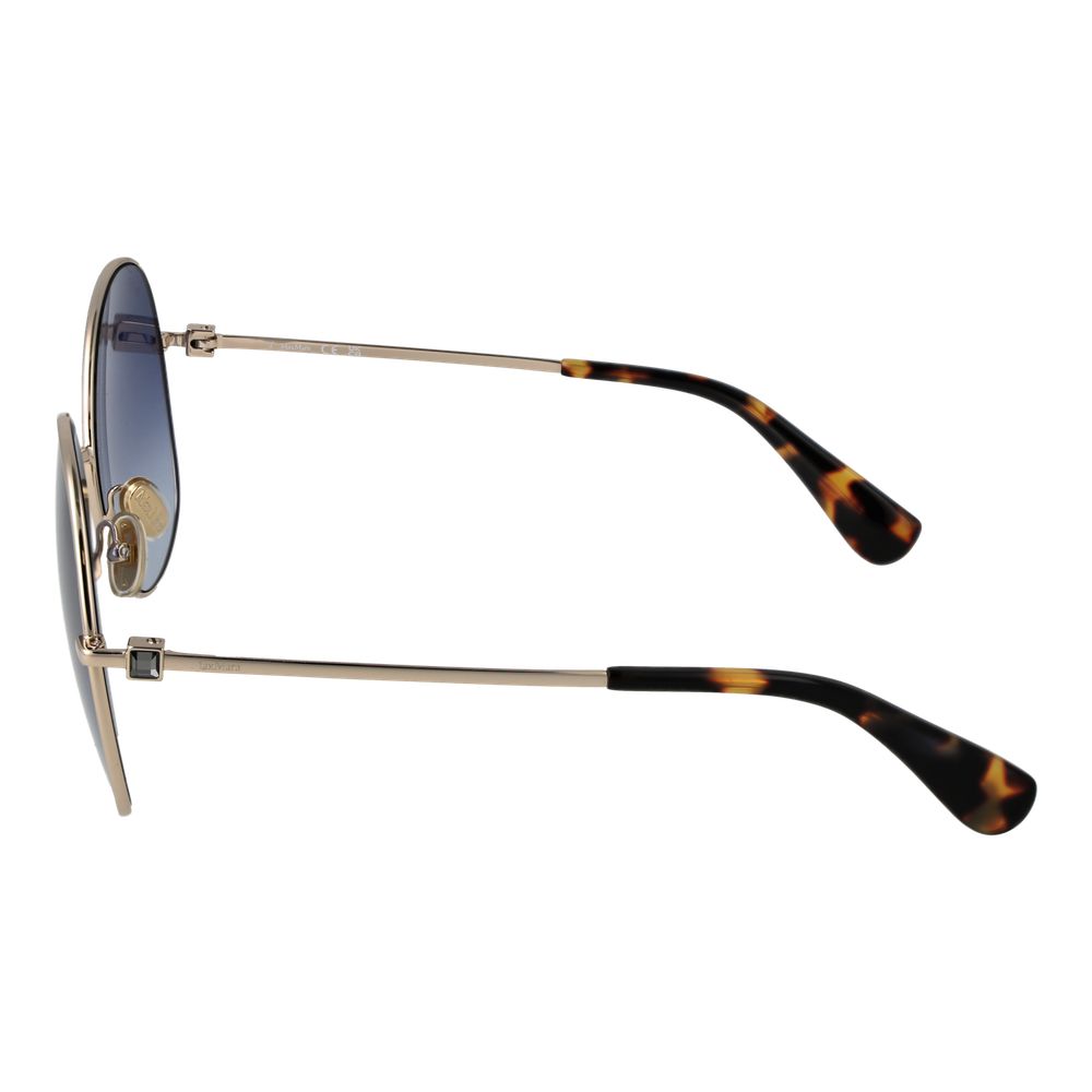 Goldfarbene Sonnenbrille aus Metall 1053764