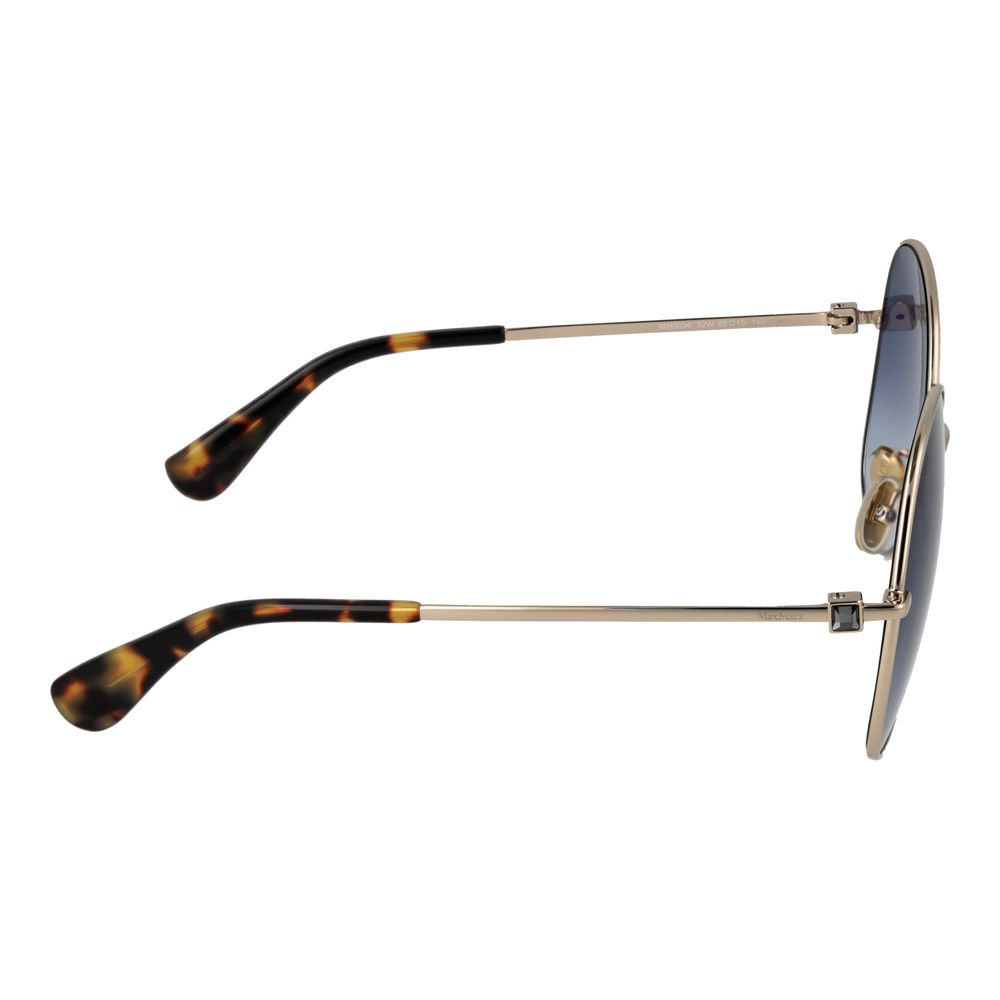 Goldfarbene Sonnenbrille aus Metall 1053764