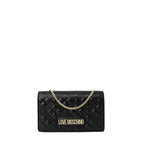 Schwarze Handtasche aus Polyethylen