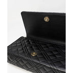 Schwarze Handtasche aus Polyethylen