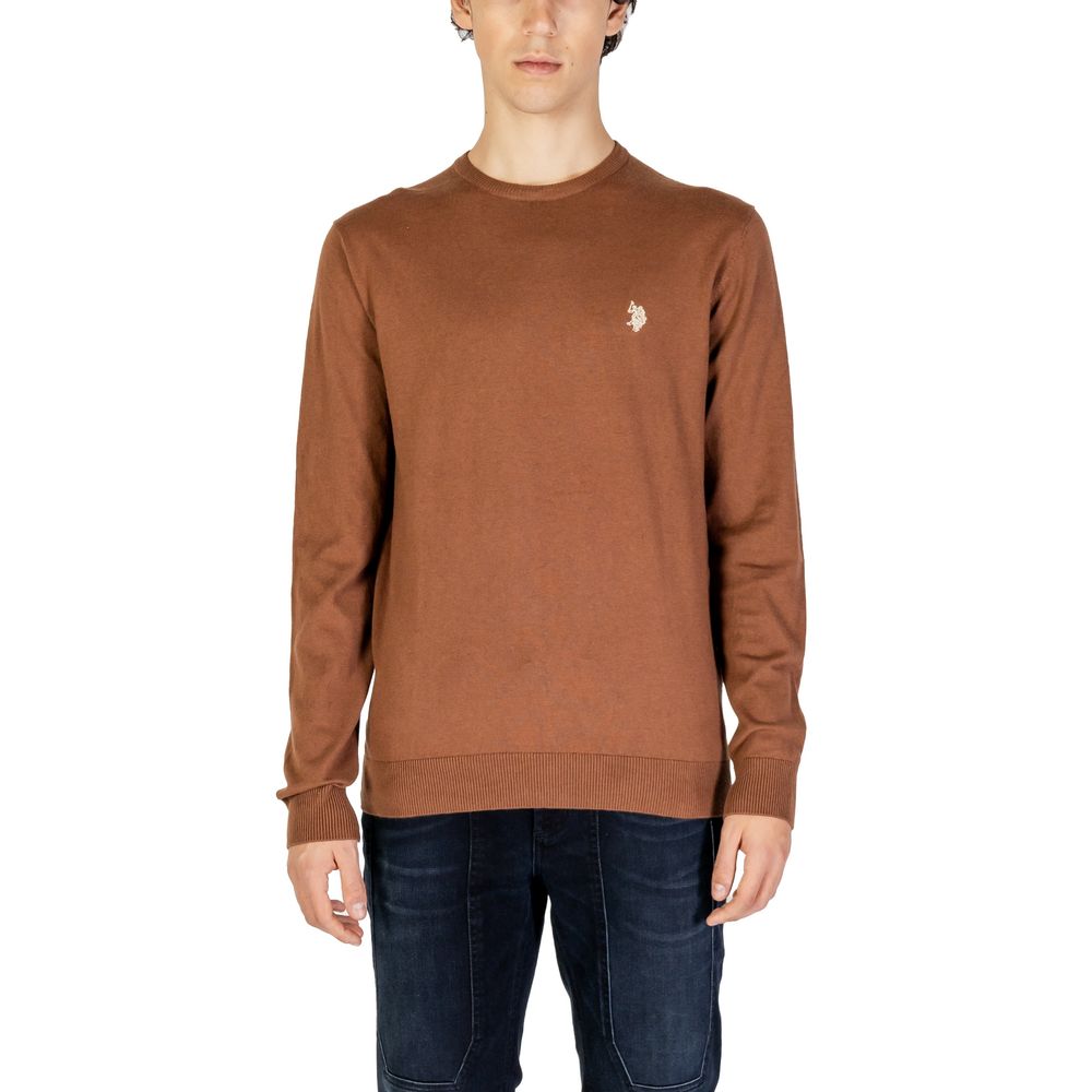 Beige Baumwoll-Sweatshirt