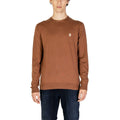 Beige Baumwoll-Sweatshirt