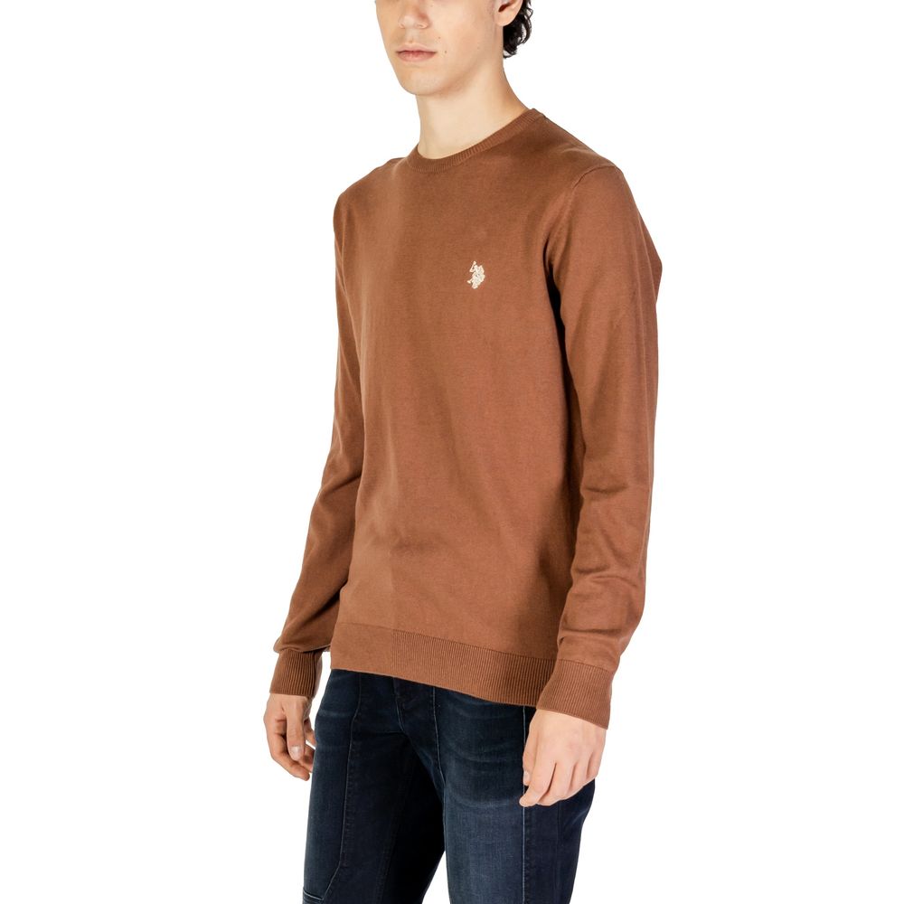 Beige Baumwoll-Sweatshirt