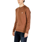 Beige Baumwoll-Sweatshirt
