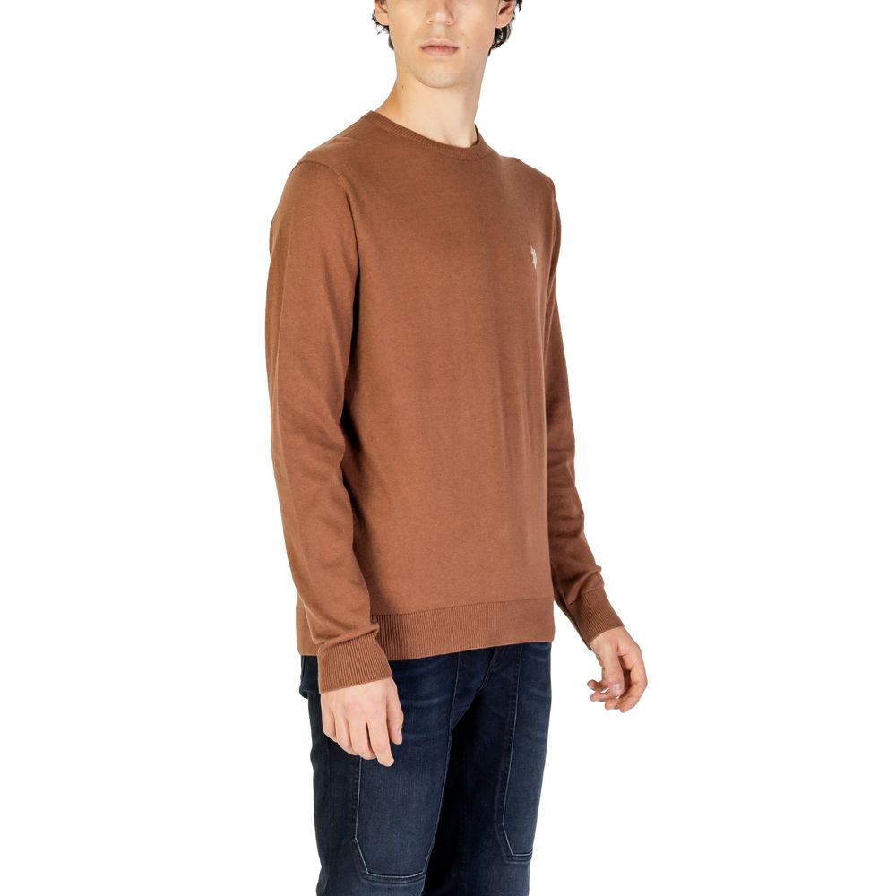 Beige Baumwoll-Sweatshirt