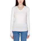 Weißes Baumwoll-Sweatshirt
