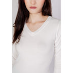 Weißes Baumwoll-Sweatshirt
