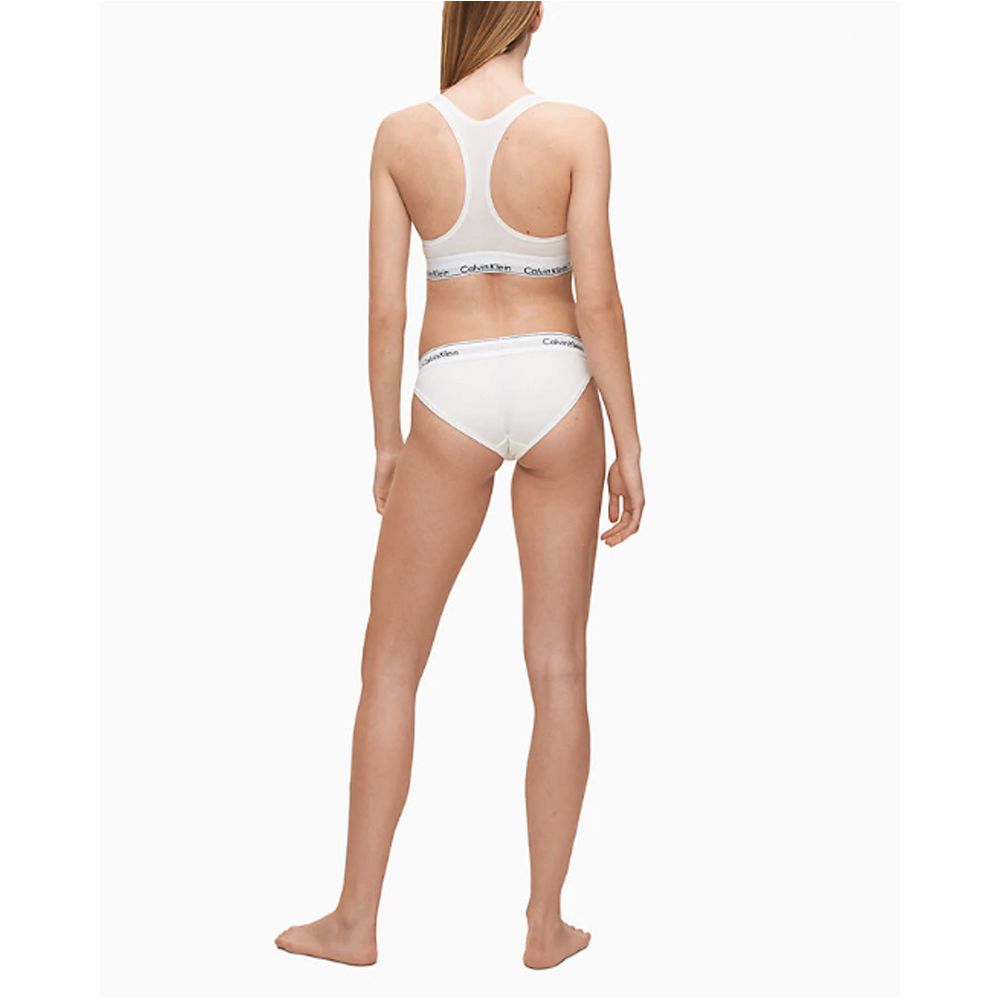 Weiße Baumwoll-Panty