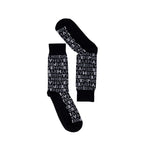 Schwarze Baumwollsocken