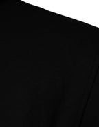 Schwarzer Medusa Baumwoll-Kapuzenpullover Pullover Sweatshirt Sweater