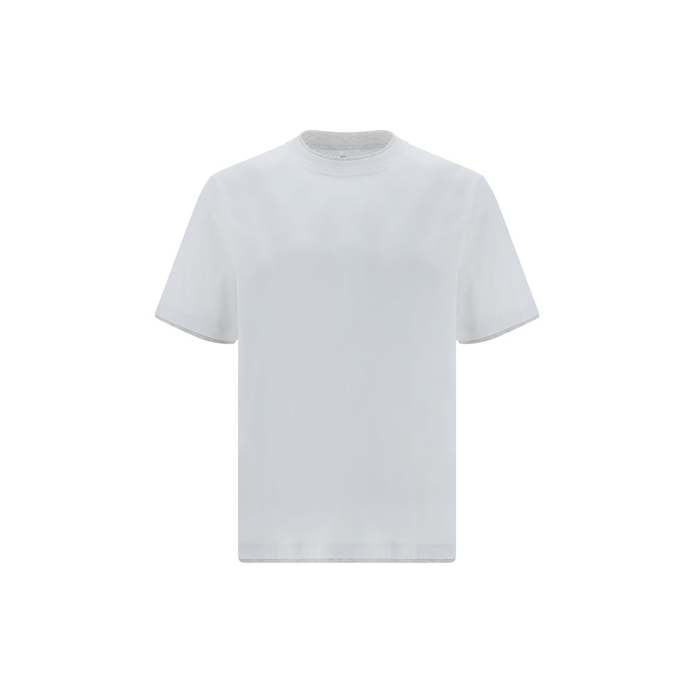 Weißes Baumwoll-T-Shirt