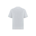 Weißes Baumwoll-T-Shirt