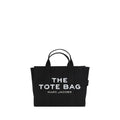 Schwarze Baumwoll-Handtasche