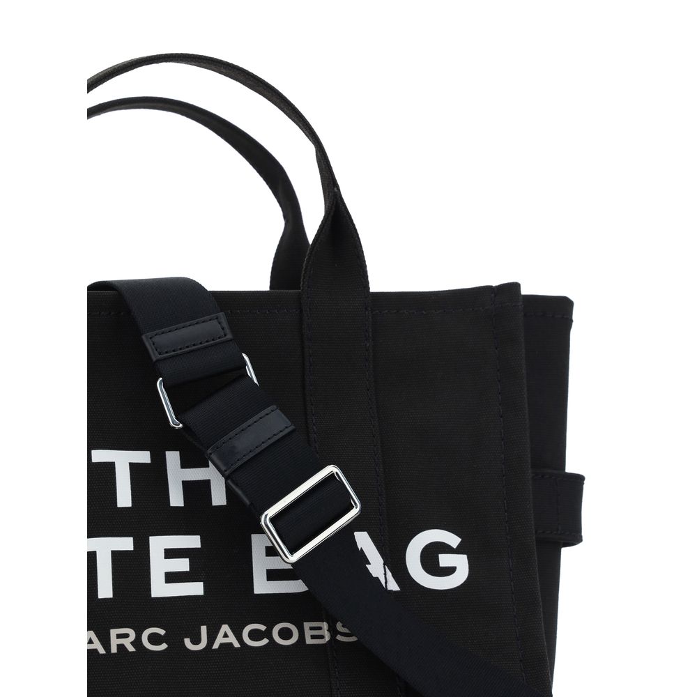 Schwarze Baumwoll-Handtasche
