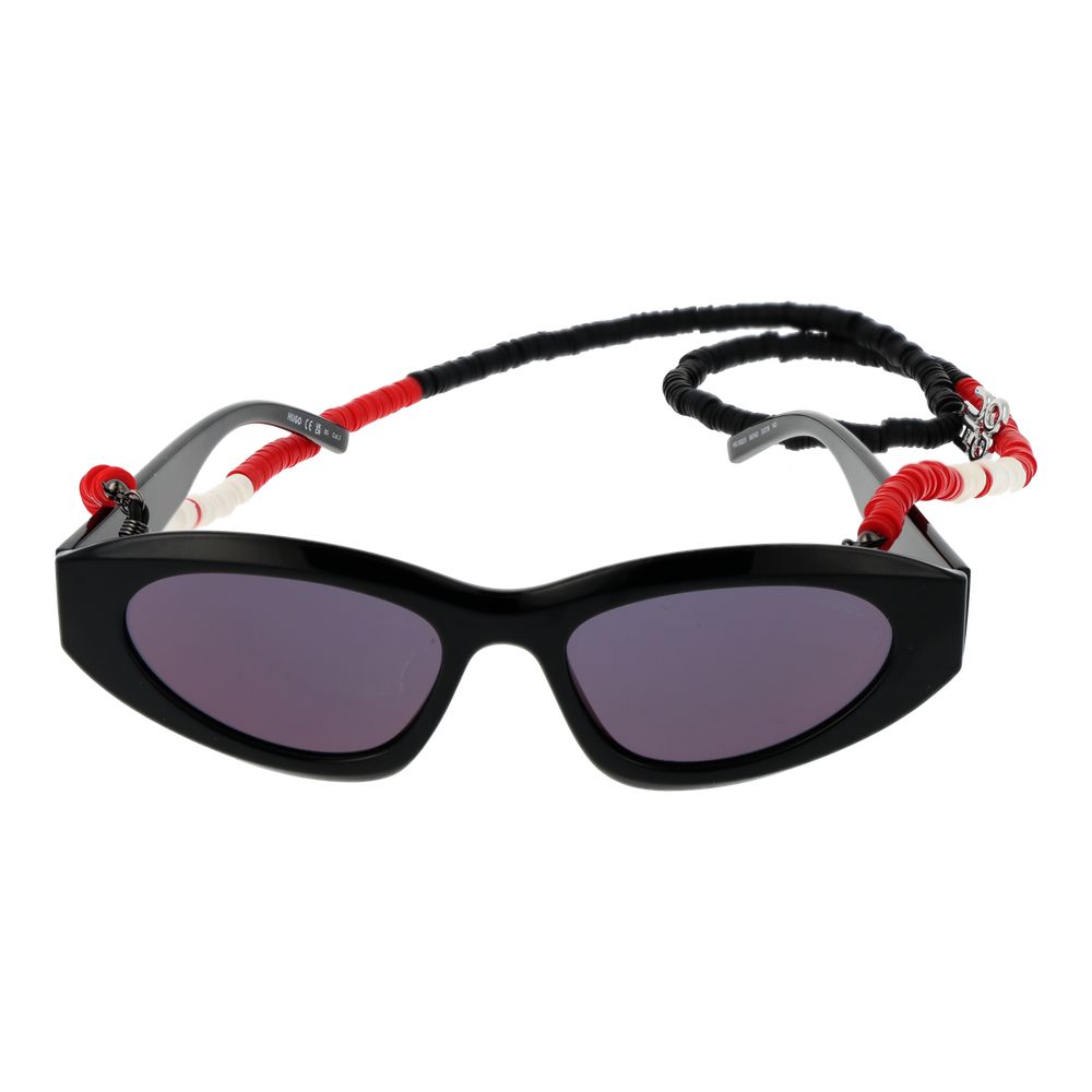 Schwarze Sonnenbrille aus Polyamid