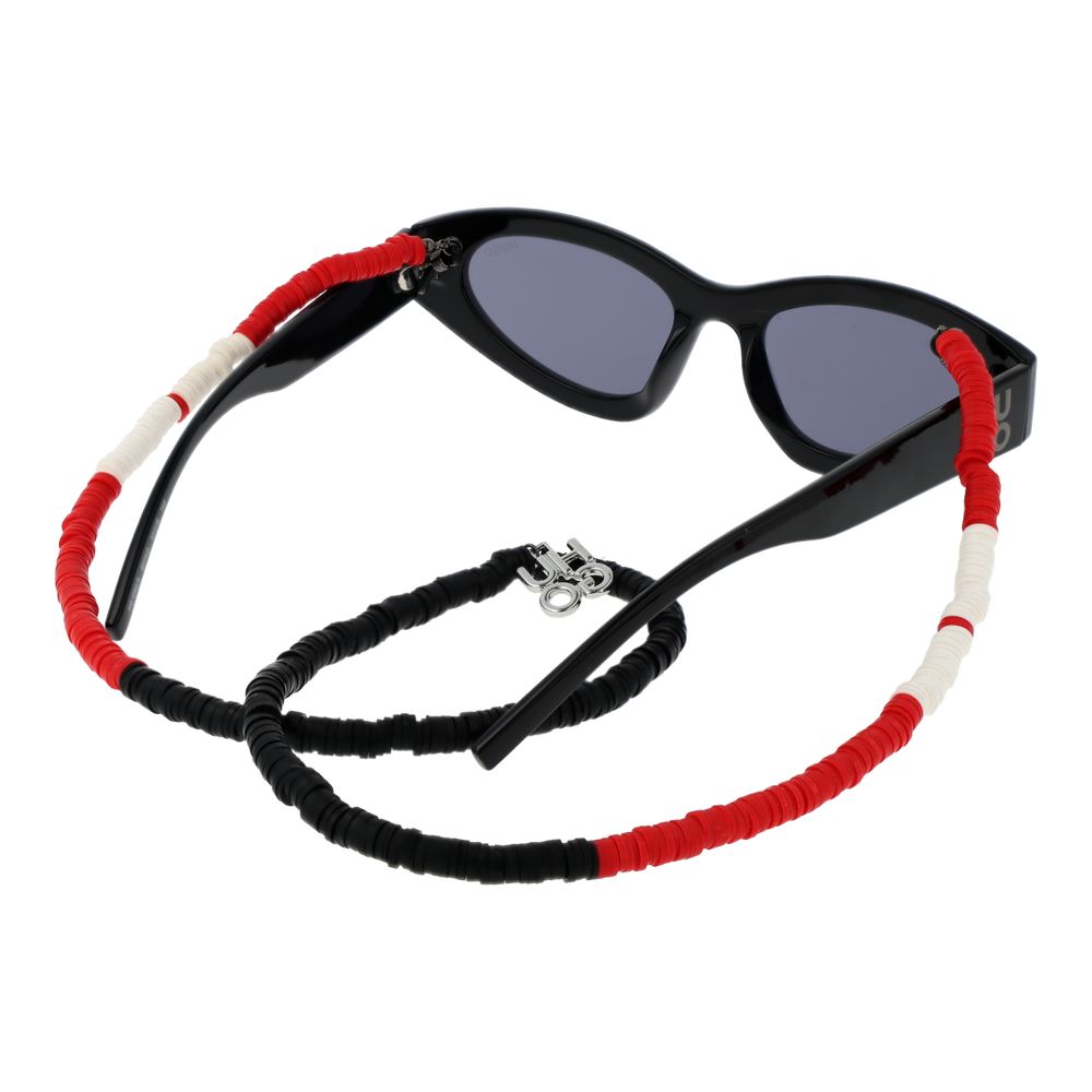 Schwarze Sonnenbrille aus Polyamid