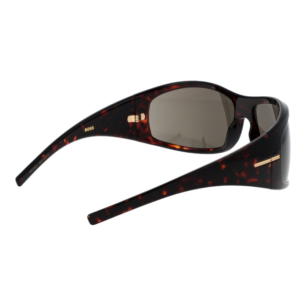 Braune Sonnenbrille aus Polyamid