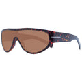 Braune Sonnenbrille aus Acetat 1000539