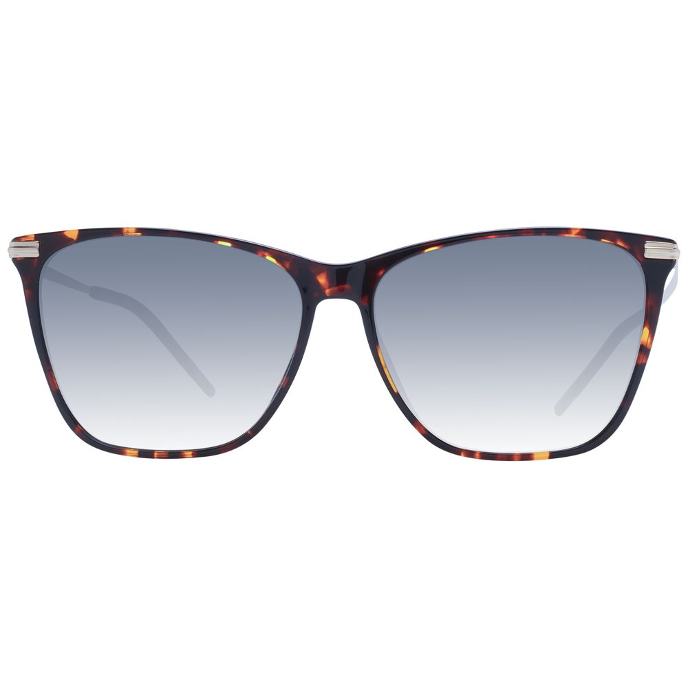 Braune Sonnenbrille aus Acetat 1000546