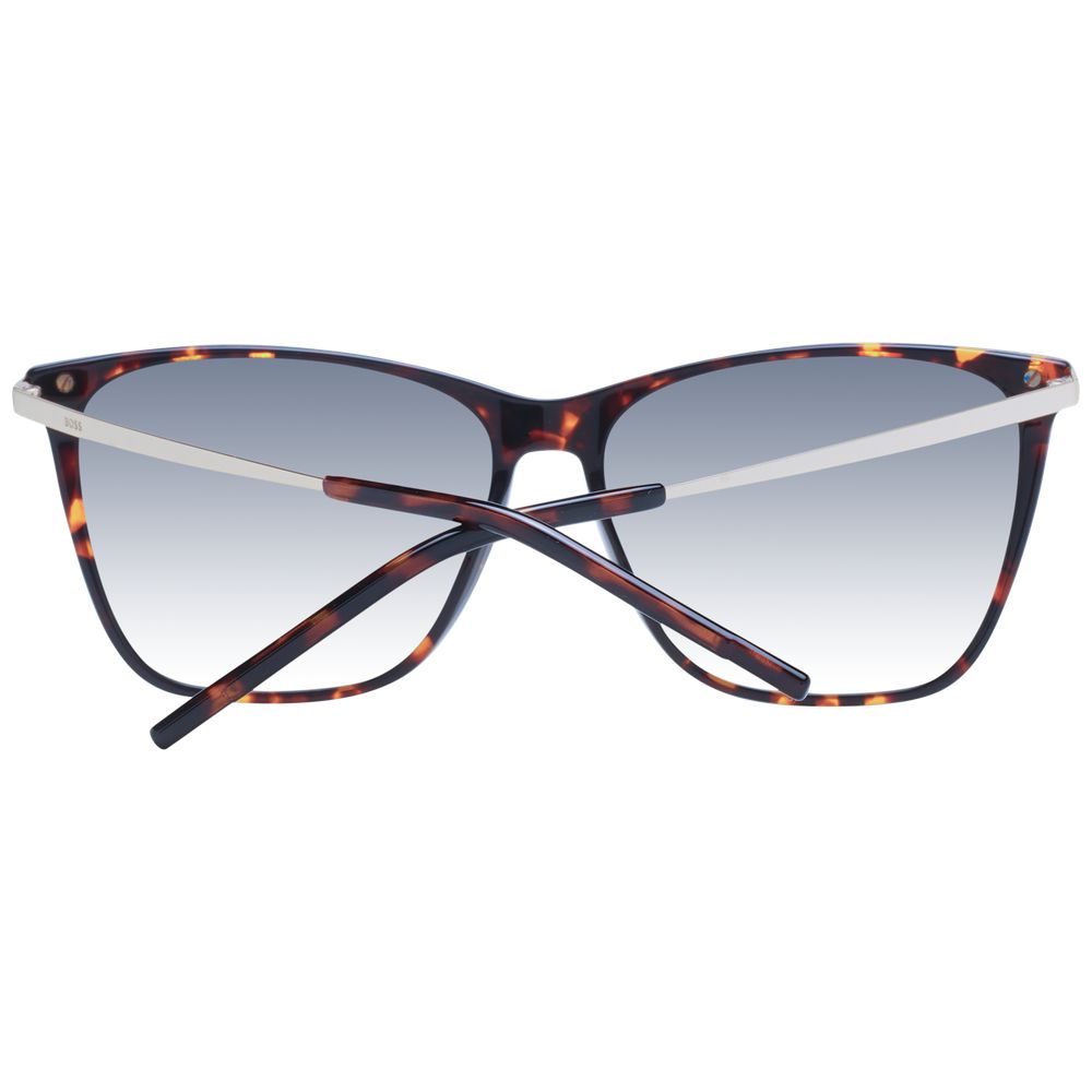 Braune Sonnenbrille aus Acetat 1000546