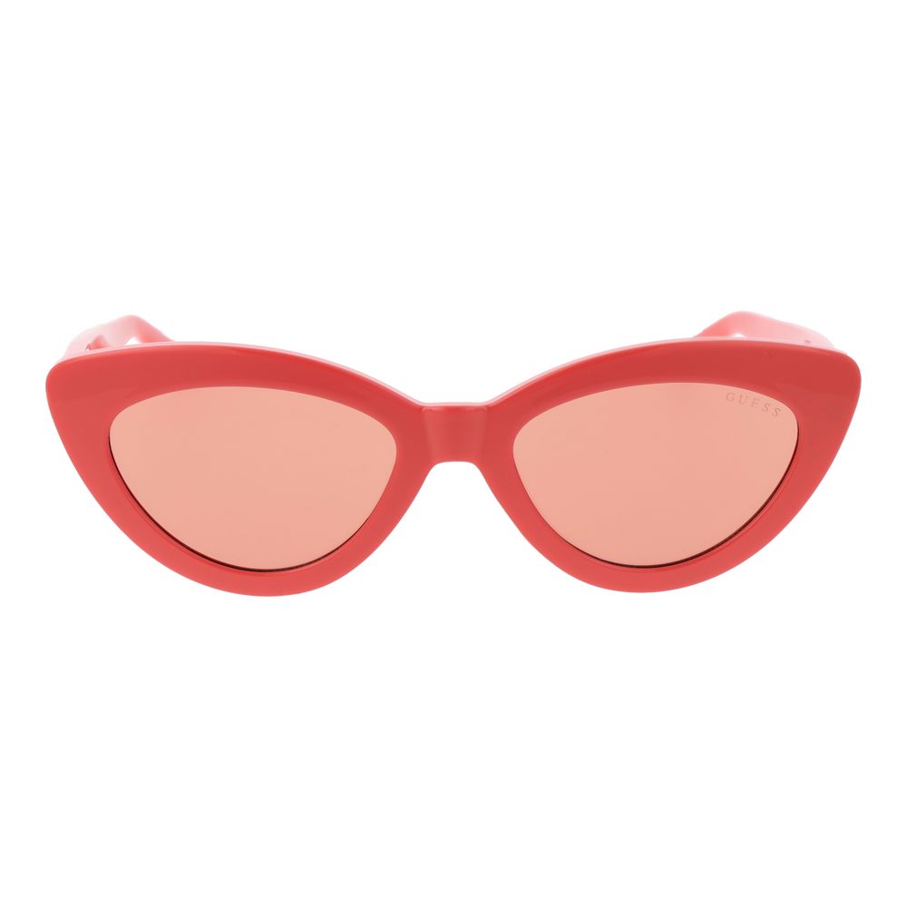Sonnenbrille aus pinkem Kunststoff Guess