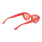 Sonnenbrille aus pinkem Kunststoff Guess