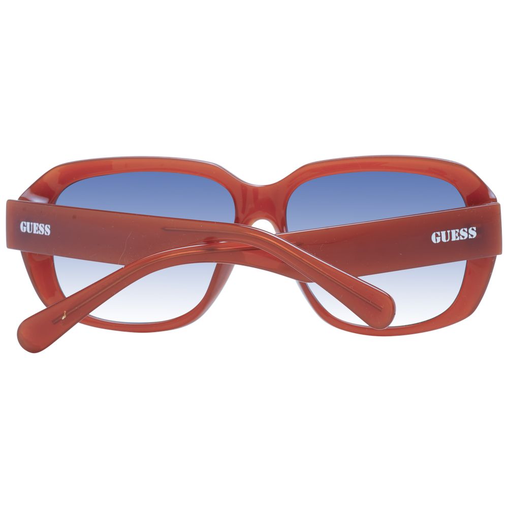 Kupferfarbene Sonnenbrille aus Kunststoff
