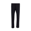 Schwarze Wollhose