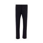 Schwarze Wollhose