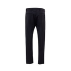 Schwarze Wollhose