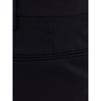 Schwarze Wollhose