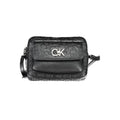 Schwarze Polyester Handtasche