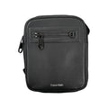 Schwarze Polyester Handtasche