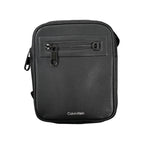 Schwarze Polyester Handtasche
