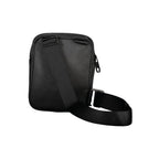 Schwarze Polyester Handtasche