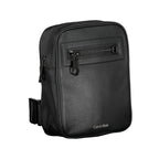 Schwarze Polyester Handtasche