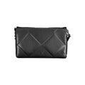 Schwarze Polyester Handtasche