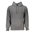 Elegantes graues Sweatshirt mit Kapuze
