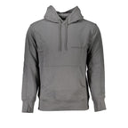 Elegantes graues Sweatshirt mit Kapuze