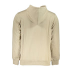 Beige Baumwoll-Sweatshirt für Herren