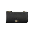 Schwarze Polyester Handtasche