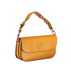 Handtasche Damen aus grauem Polyurethan