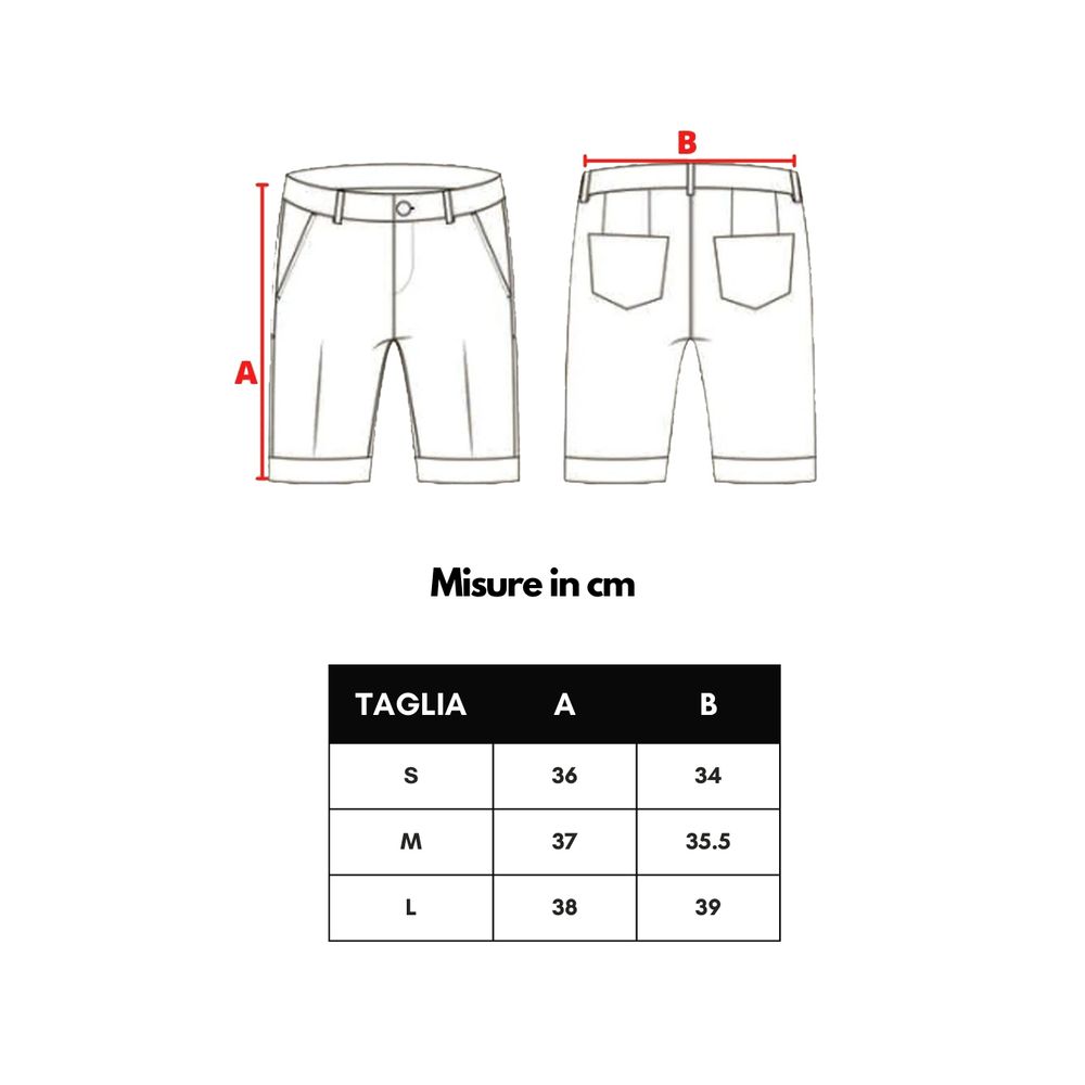 Beige Polyester Badeshorts