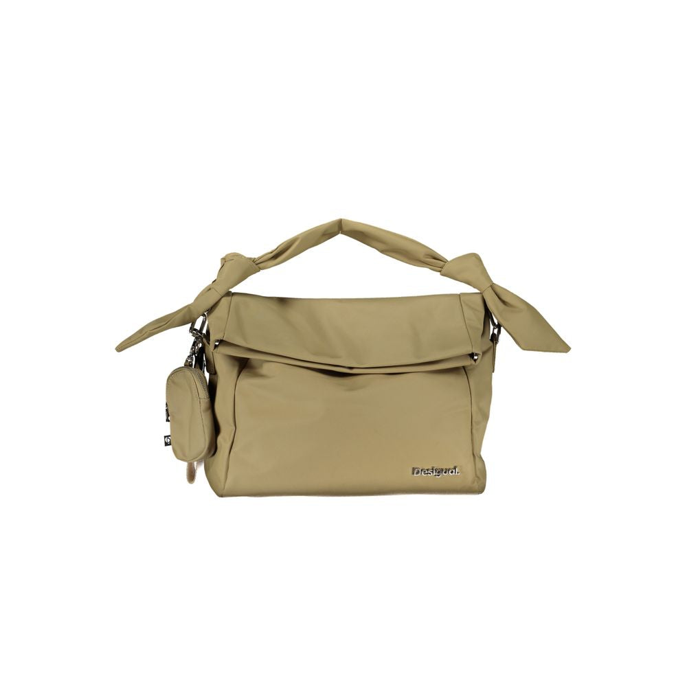 Grüne Polyester-Handtasche
